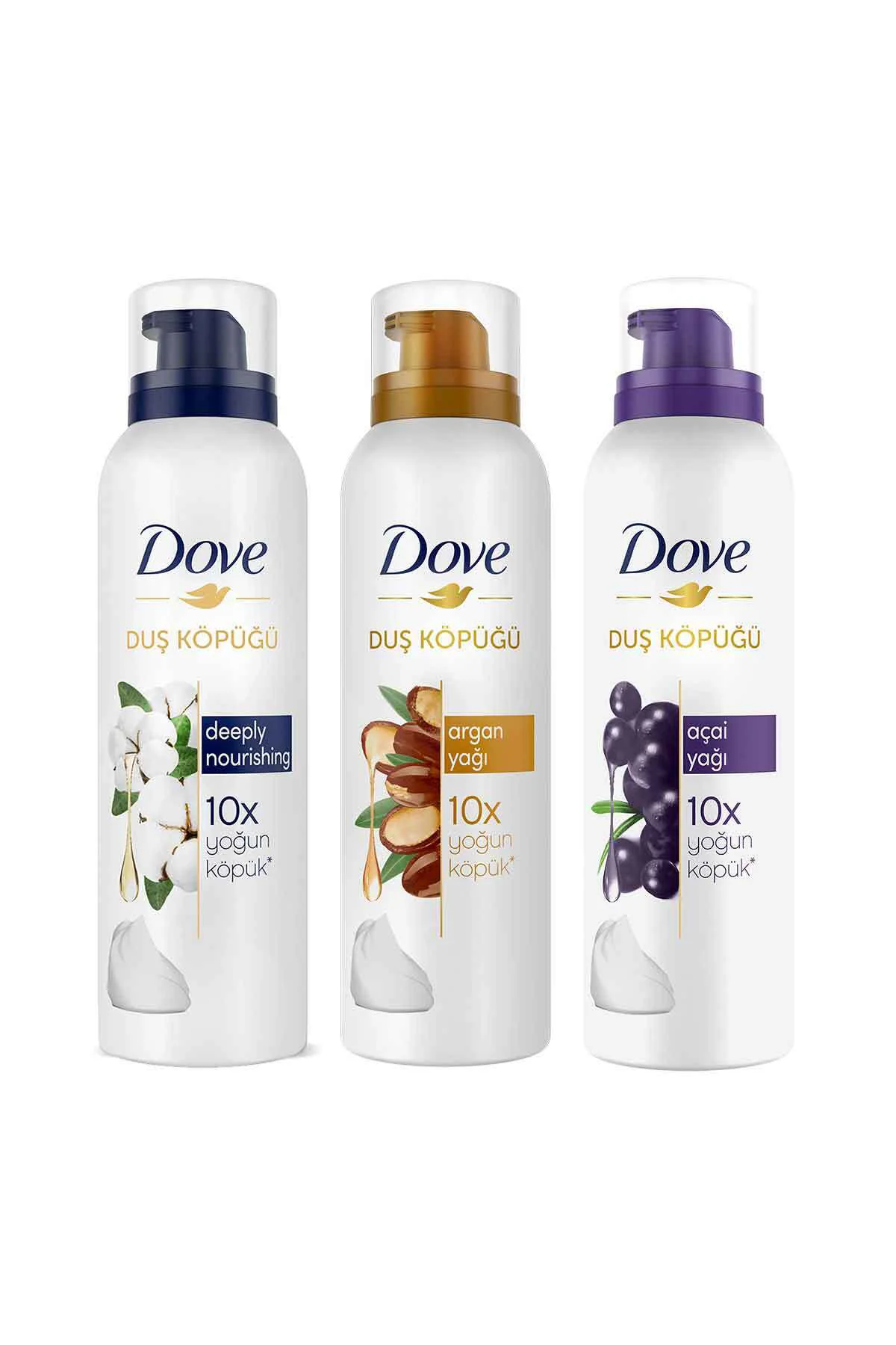 Duş Köpüğü Argan Yağı 200 ml Açai Yağı 200ml Depply Nourishing 200 ml