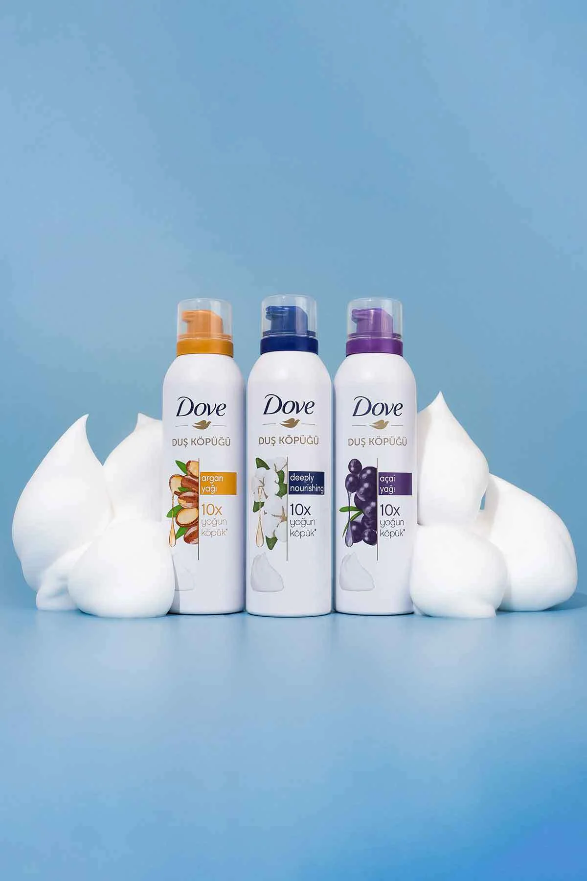 Duş Köpüğü Argan Yağı 200 ml Açai Yağı 200ml Depply Nourishing 200 ml