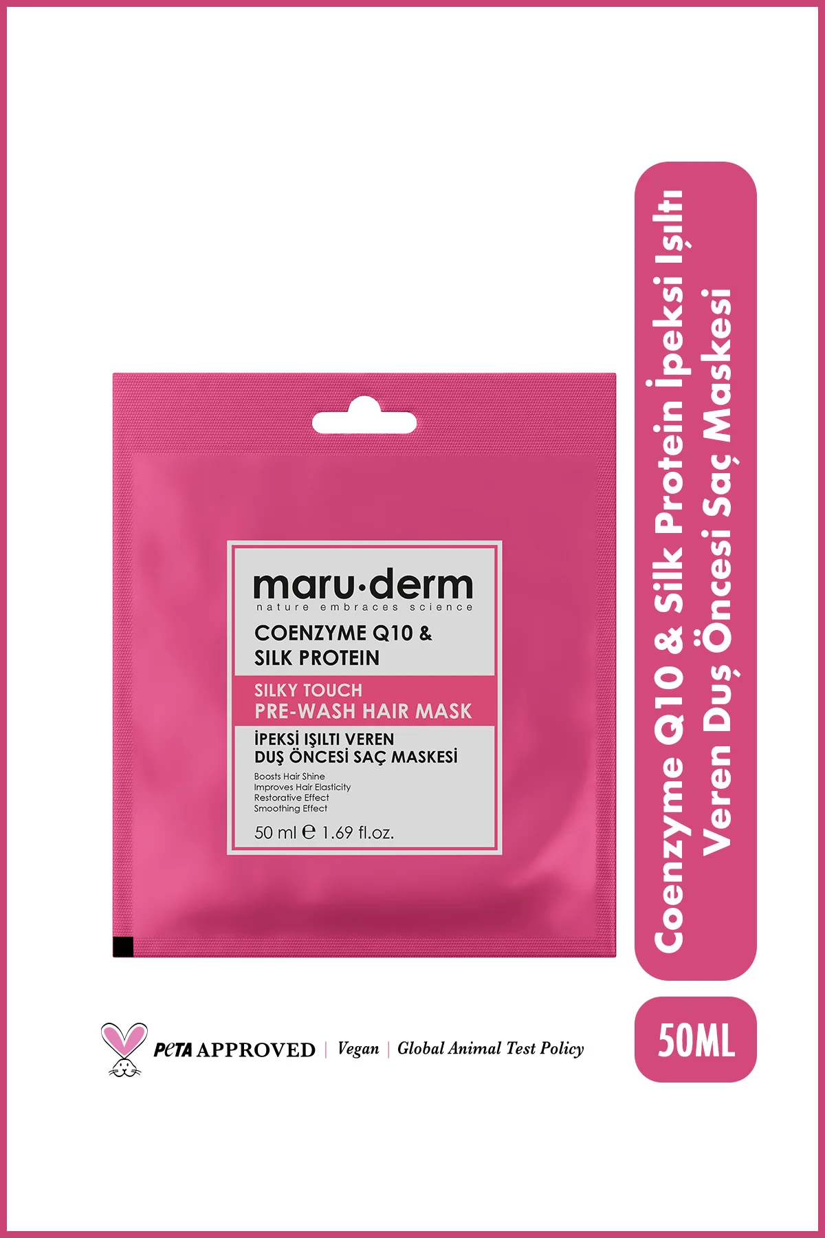 Duş Öncesi Saç Maskesi -coenzyme Q10 & Silk Protein Ipeksi Işıltı