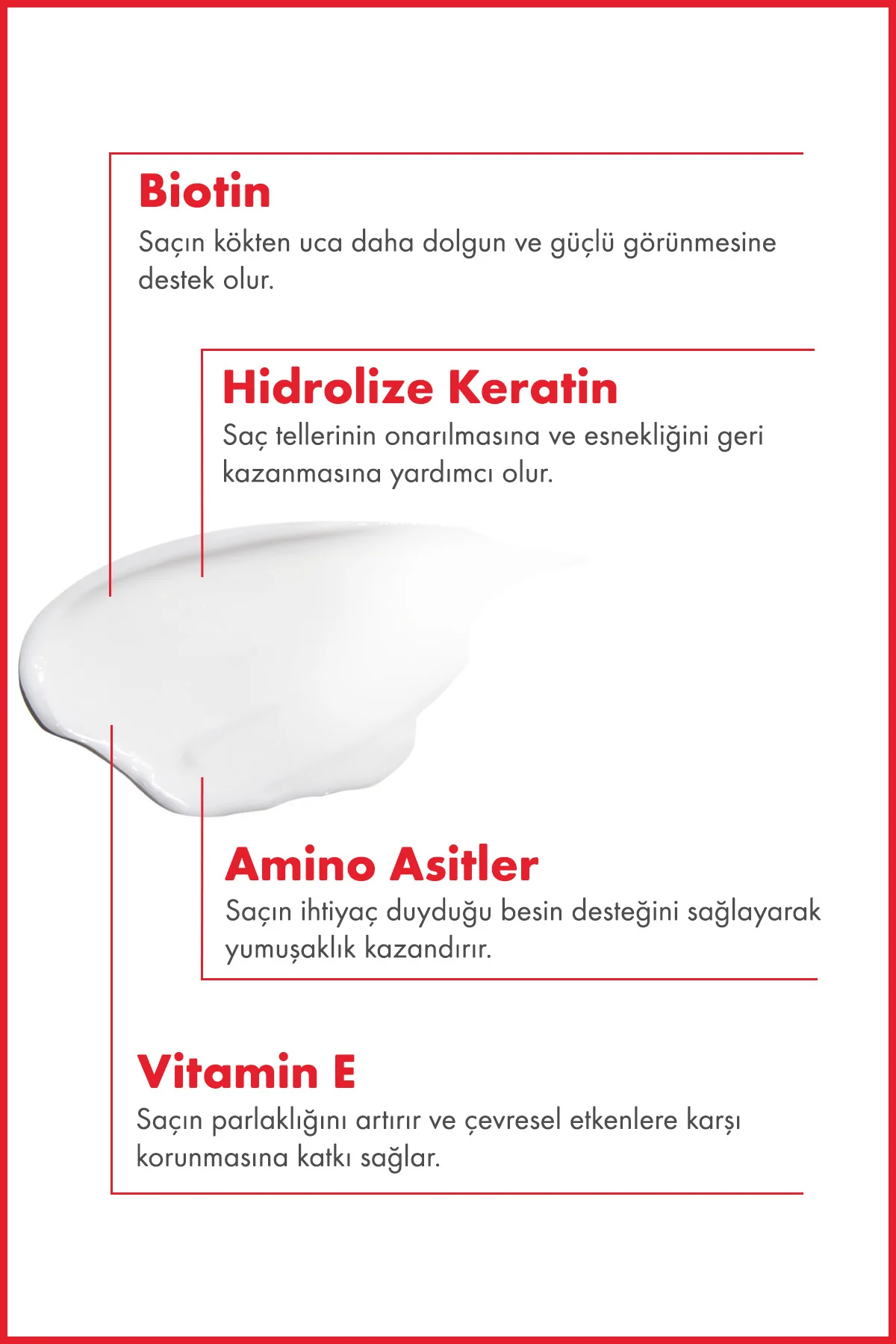 Duş Öncesi Saç Maskesi - Biotin & Keratin Yoğun Onarıcı Duş Önces
