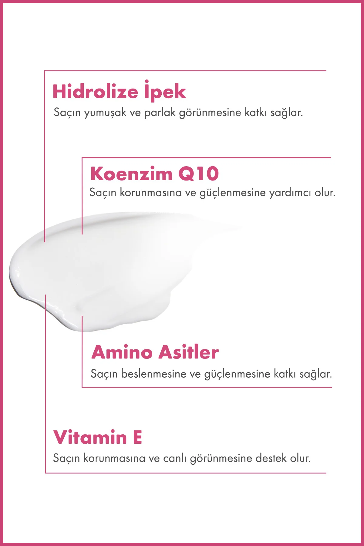 Duş Öncesi Saç Maskesi -coenzyme Q10 & Silk Protein Ipeksi Işıltı