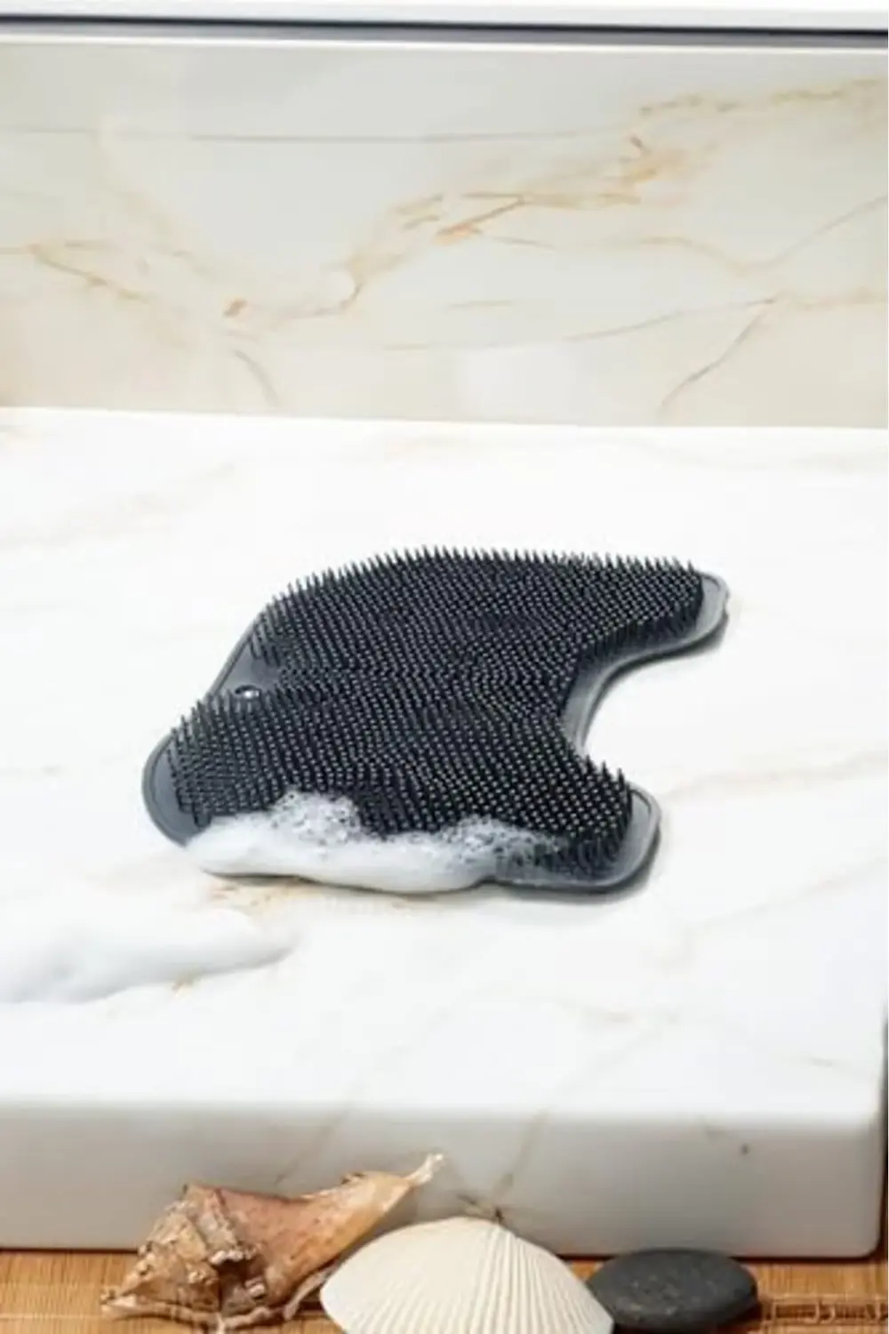 Duş Sırt Ayak Masaj Matı 33x23 cm Rahatlatıcı 1155328