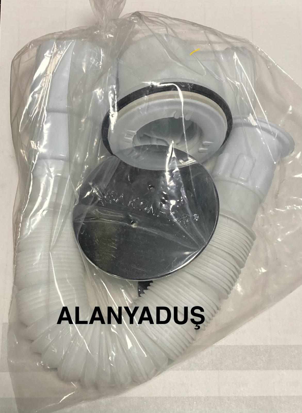 Alanyaduş Duş Teknesi Kromaj Kapak Sifon