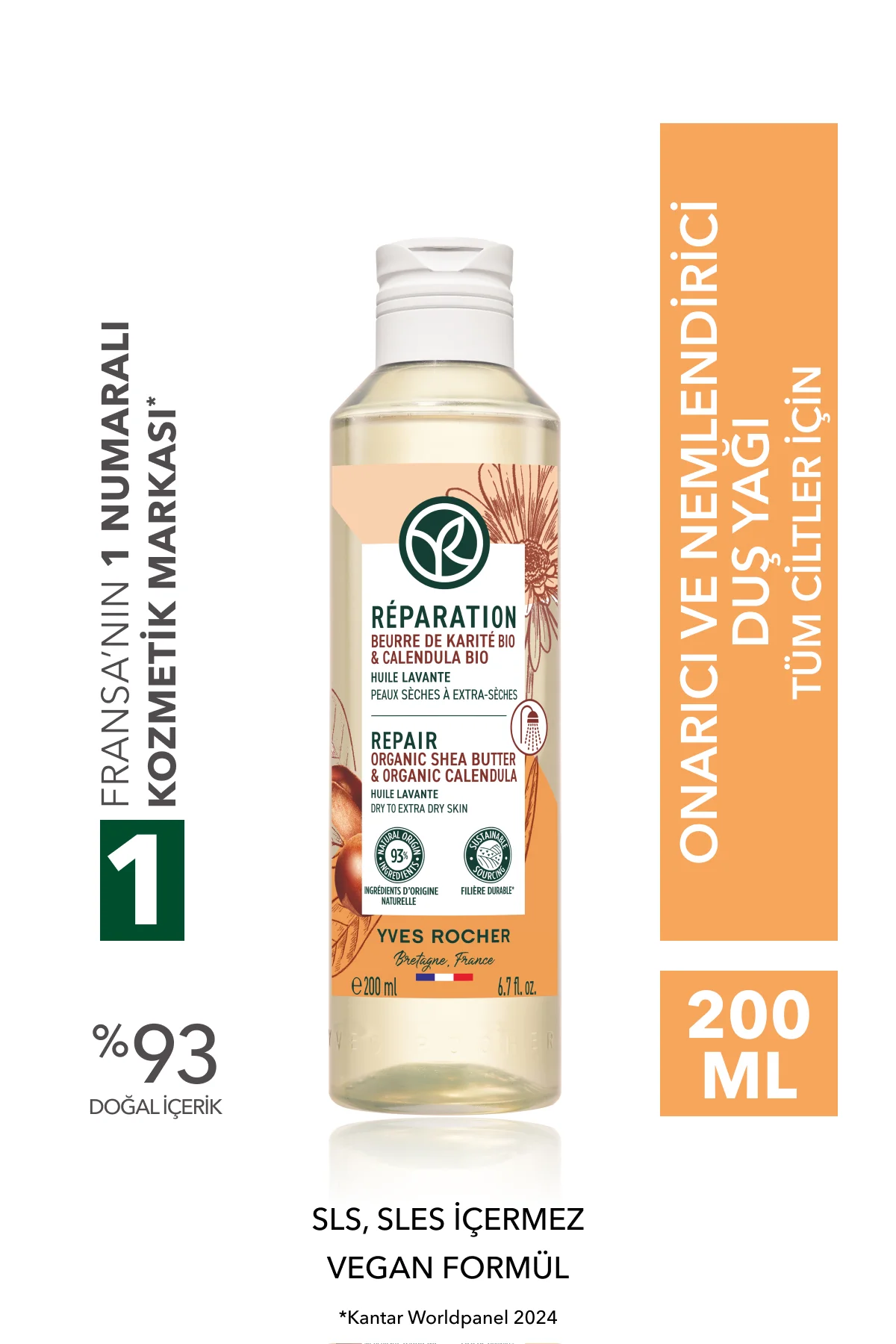 Duş Yağı - Onarıcı ve Nemlendirici / Reparation-200 ml-4674