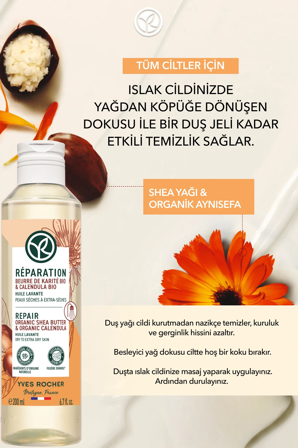 Duş Yağı - Onarıcı ve Nemlendirici / Reparation-200 ml-4674