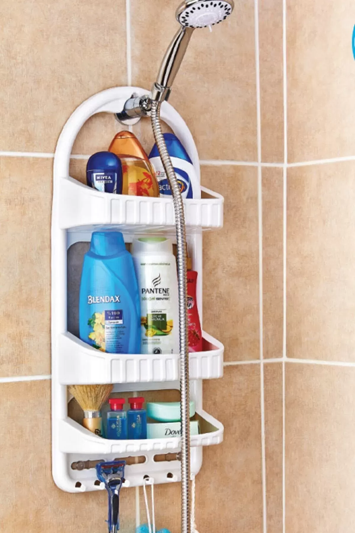 Just Cheap Store Duşa Asilabilir Şampuanlik Shower Caddy 09165