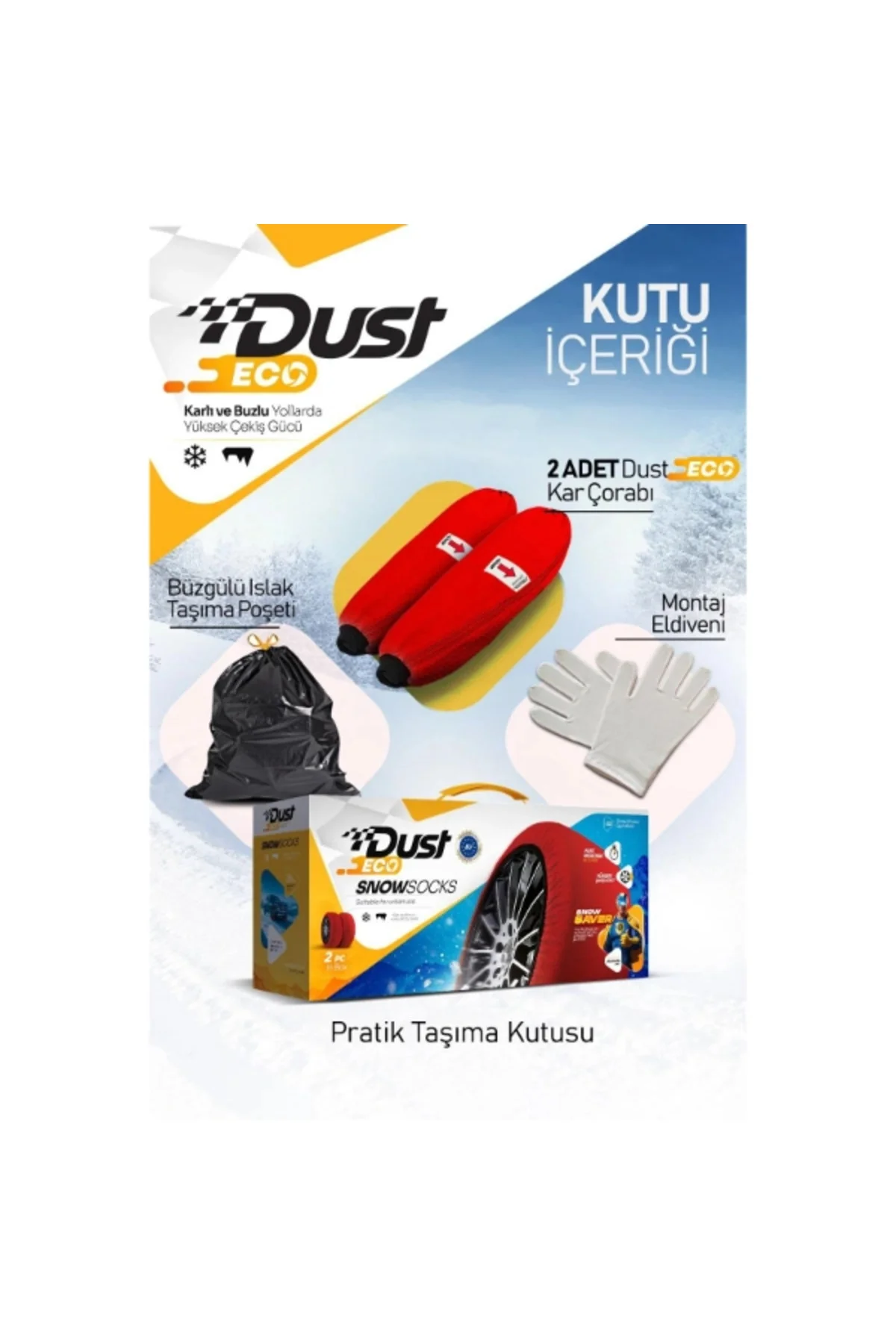 Dust Eco Kar Çorabı