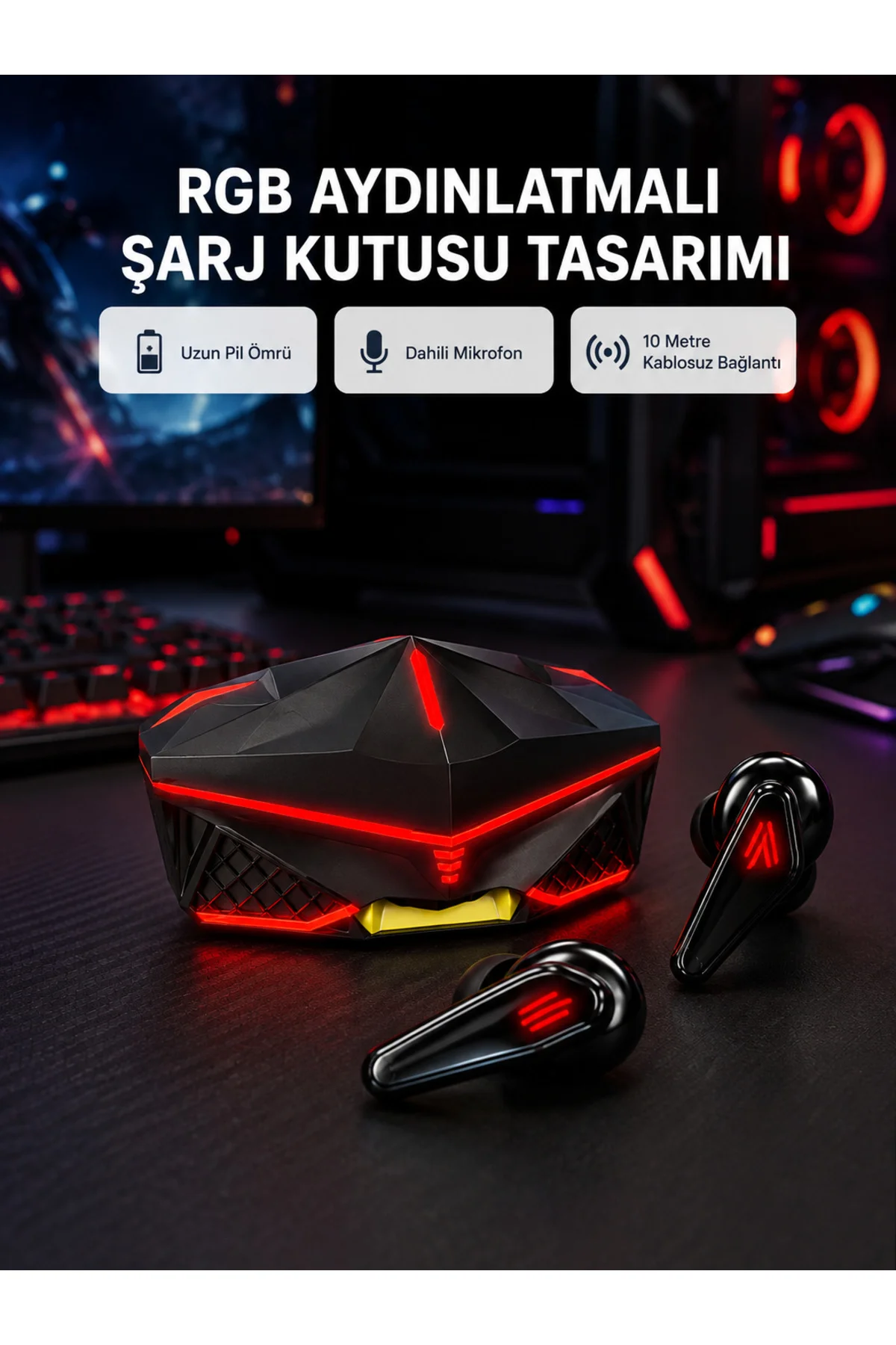 Düşük Gecikmeli Bluetooth Kulaklık Düşük Gecikmeli Bluetooth Kulaklık