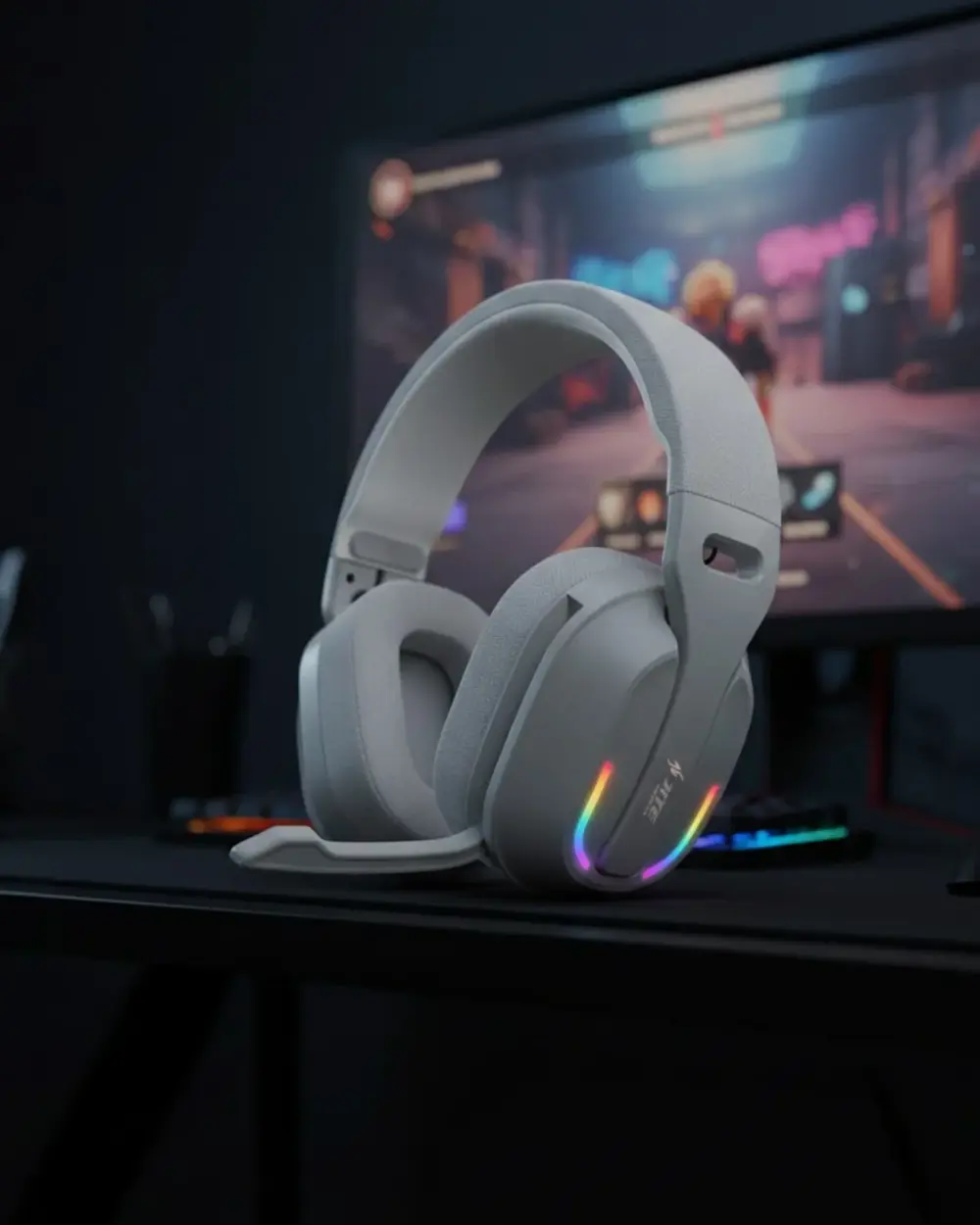 Düşük Gecikmeli Kablosuz Kulaklık Bluetooth 5.4 Açık Kulak Tasarı