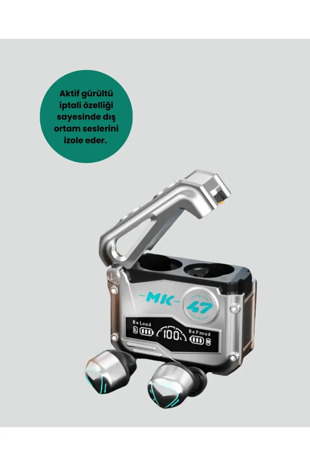 Düşük Gecikmeli Kablosuz Kulaklık – Oyun ve Müzik Modu Destekli