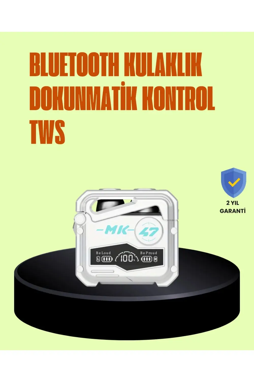 Düşük Gecikmeli Kablosuz Kulaklık – Oyun ve Müzik Modu Destekli