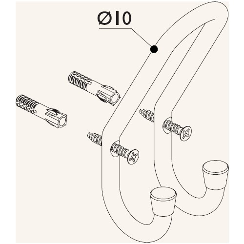 Gürçay Hırdavat Çok Amaçlı Duvar Askısı 23.116