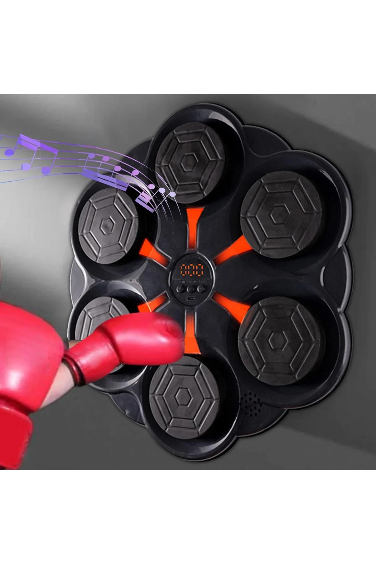Duvar Boks Makinesi Müzikli Bluetooth Hoparlör Özellikli Led Işık