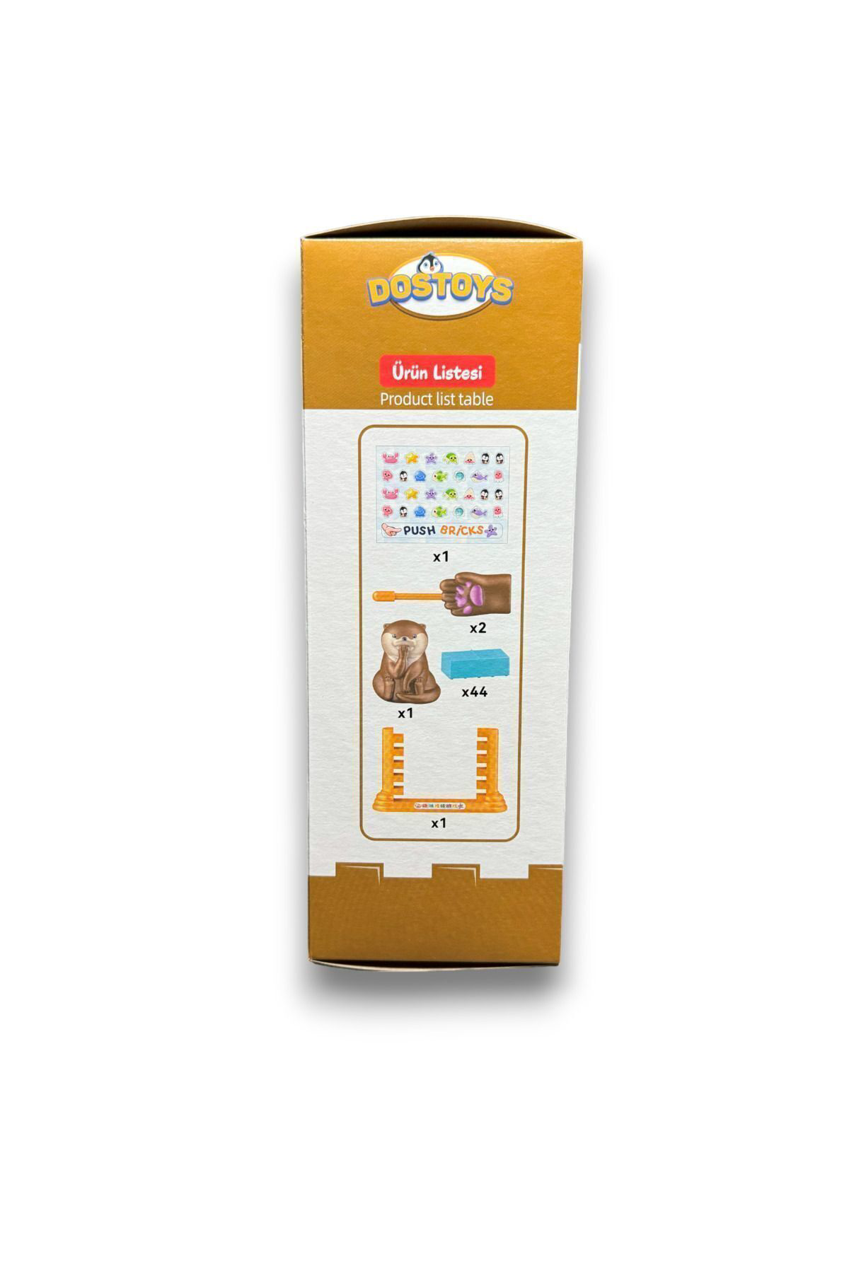 Dostoys Duvar Denge Oyunu -Brick Game- Kutu Masa Oyuncakları, Eğitici Ail