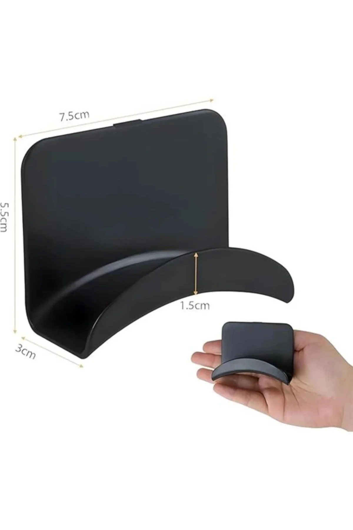 Duvar Montajlı Kulaklık ve Oyun Controller Tutucu | 2'li Set | Kendinden Yapışkanlı | Kulaklık