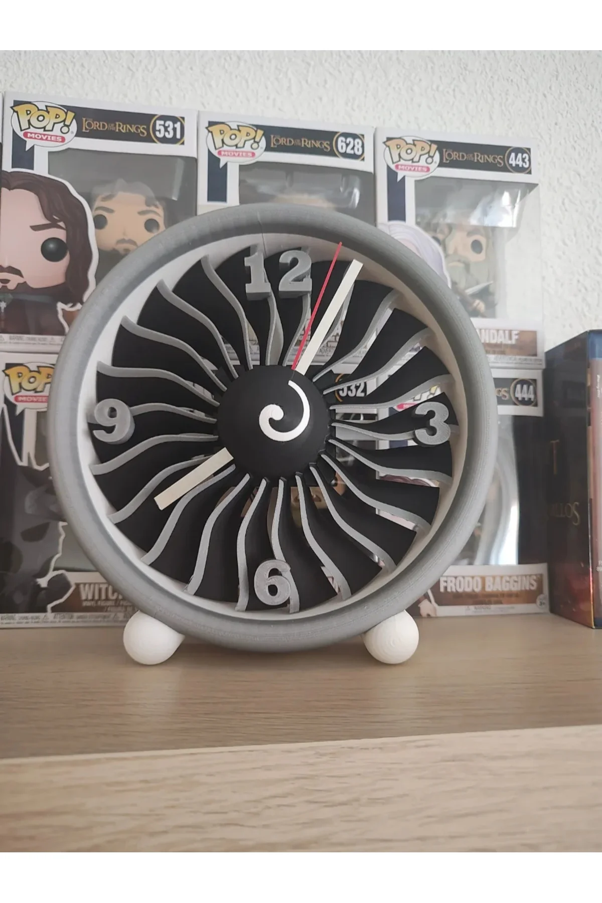 DUVAR SAATİ UÇAK MOTOR
