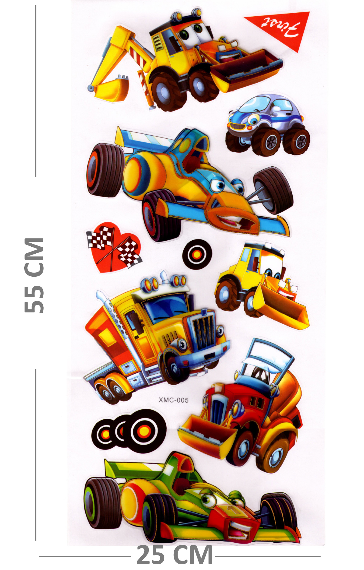 Limmy Duvar Sticker Kabartmali 3 Boyutlu Sticker, 3D Duvar Stiker (Xmc0