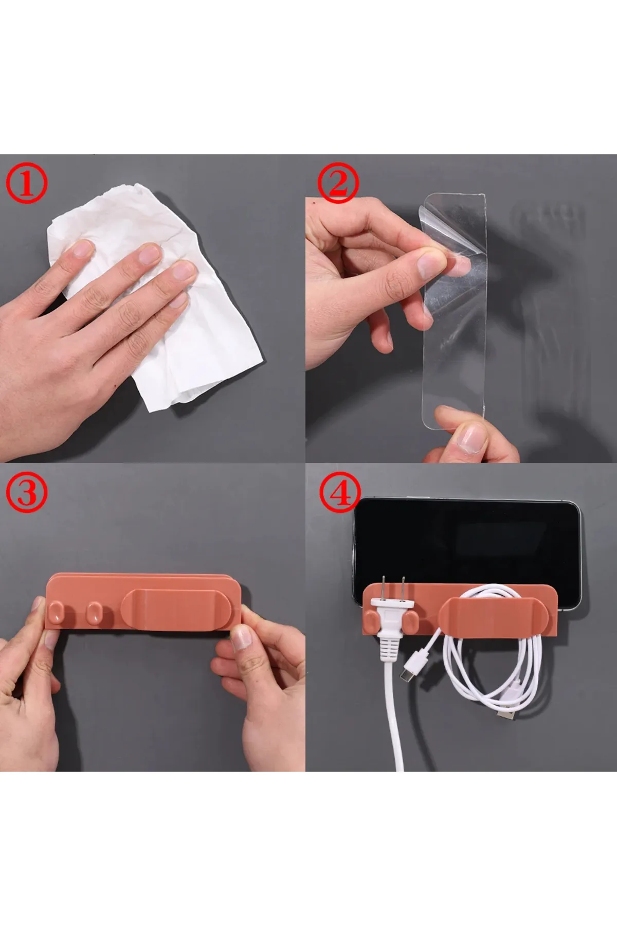  Duvar Tipi Telefon Şarj Standı