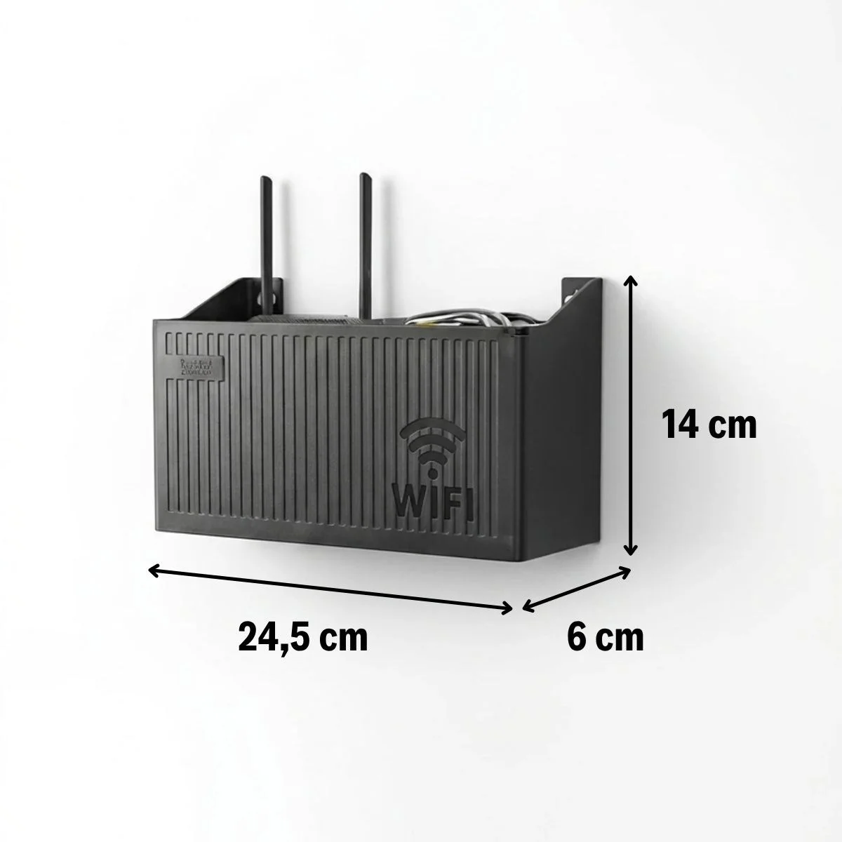 Duvar Tipi Wi-Fi Modem Saklama Kutusu(Siyah) – Kablo Düzenleyici Router Raf Organizer Fiyatı, Yorumları ve Özellikleri