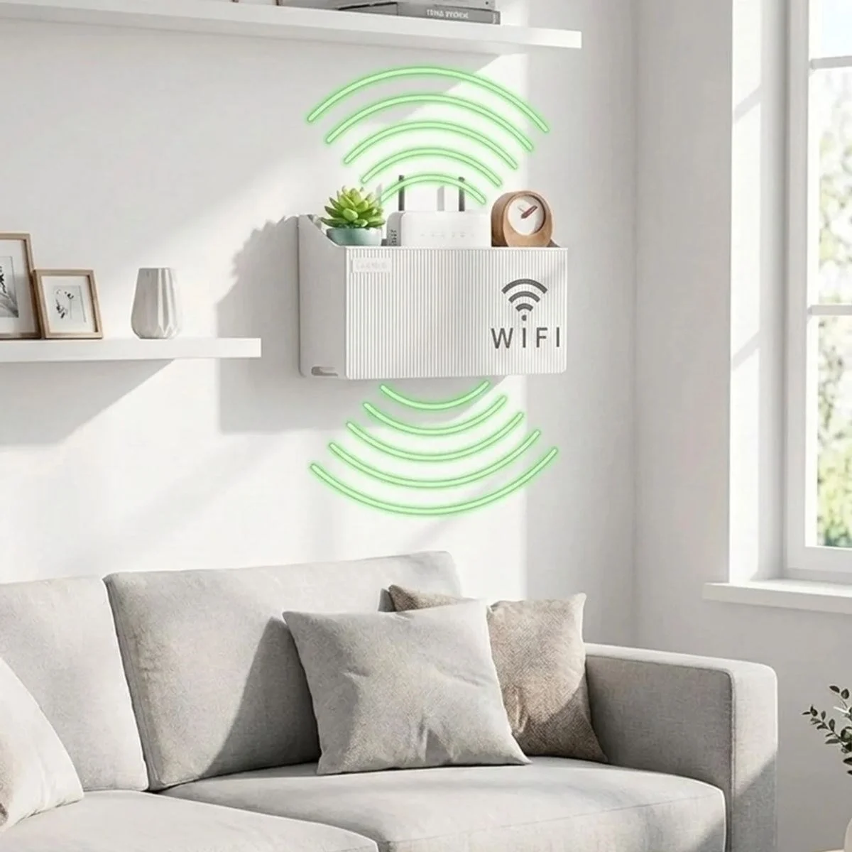 Duvar Tipi Wi-fi Modem Saklama Kutusu(beyaz) – Kablo Düzenleyici Router Raf Organizer Bx40 Fiyatı, Yorumları ve Özellikleri