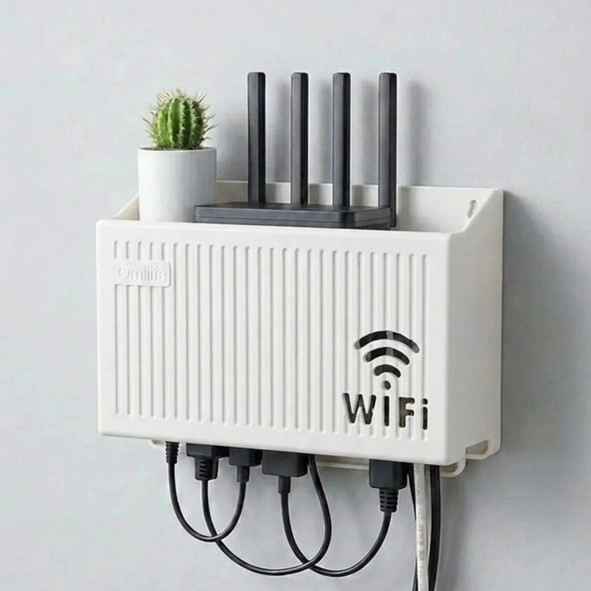 Duvar Tipi Wi-fi Modem Saklama Kutusu(beyaz) – Kablo Düzenleyici Router Raf Organizer Bx40 Fiyatı, Yorumları ve Özellikleri