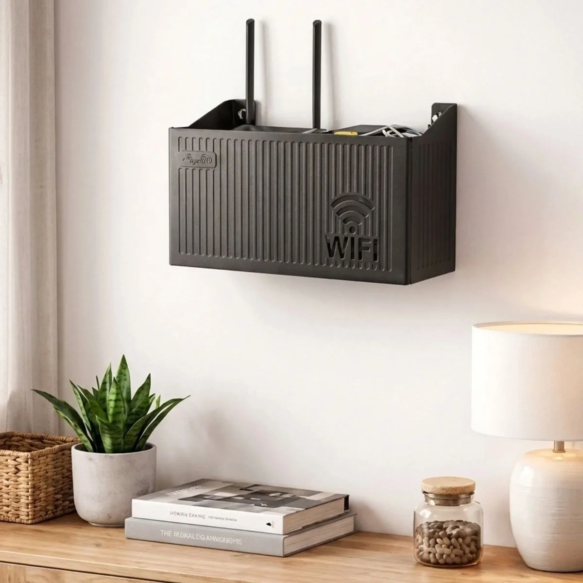 Duvar Tipi Wi-fi Modem Saklama Kutusu(siyah) – Kablo Düzenleyici Router Raf Organizer Bx40 Fiyatı, Yorumları ve Özellikleri
