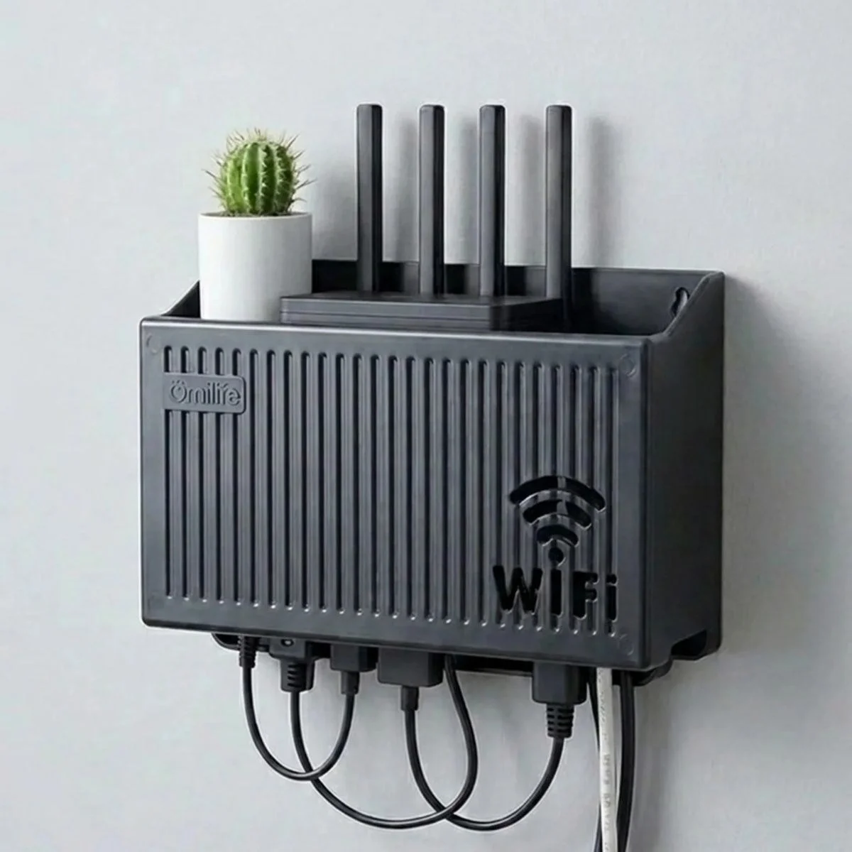 Duvar Tipi Wi-fi Modem Saklama Kutusu(siyah) – Kablo Düzenleyici Router Raf Organizer Bx40 Fiyatı, Yorumları ve Özellikleri
