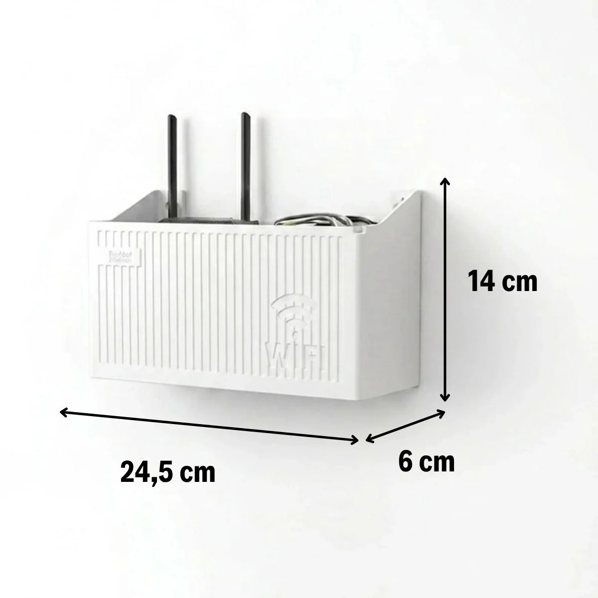 Duvar Tipi Wi-fi Modem Saklama Kutusu(beyaz) – Kablo Düzenleyici Router Raf Organizer Bx40 Fiyatı, Yorumları ve Özellikleri