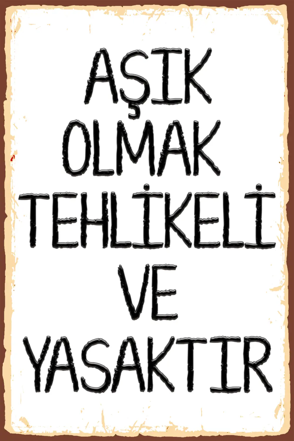 Duvar Yazıları 3 lü 20x30