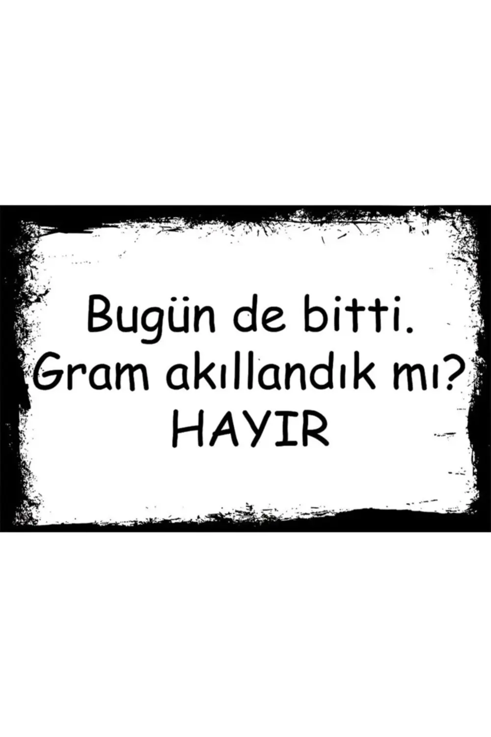 Duvar Yazıları (akıllandık Mı) Retro Ahşap Poster Fiyatı, Yorumları ve Özellikleri