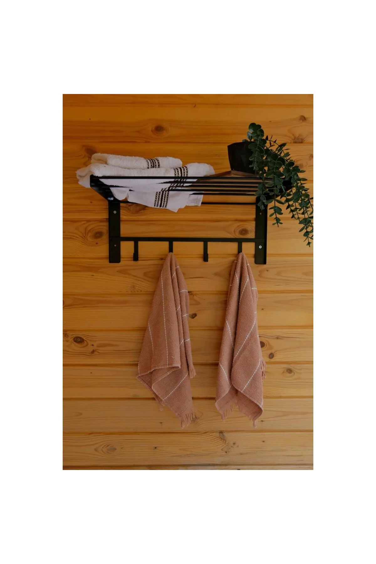 Duvara Monte Çamaşır Askılığı - Katlanır - 85x40 cm