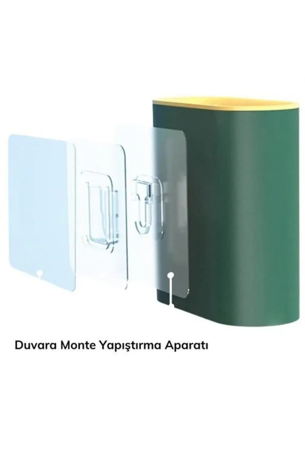 ® Duvara Monte Edilebilir Kapaklı Askılı Klozet Yumuşak Silikon B