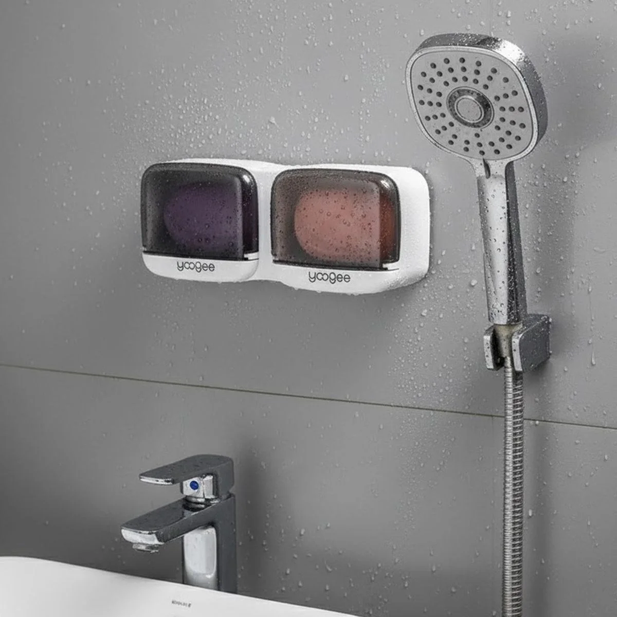 Duvara Monte İkili Kapaklı Plastik Katı Sabunluk Organizer – Banyo &amp;amp; Mutfak İçin Yapışkanlı Sabun Kutusu Ve Düzenleyici Bx40 Fiyatı, Yorumları ve Özellikleri