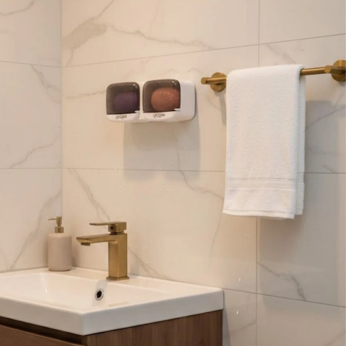Duvara Monte İkili Kapaklı Plastik Katı Sabunluk Organizer – Banyo &amp;amp; Mutfak İçin Yapışkanlı Sabun Kutusu Ve Düzenleyici Bx40 Fiyatı, Yorumları ve Özellikleri