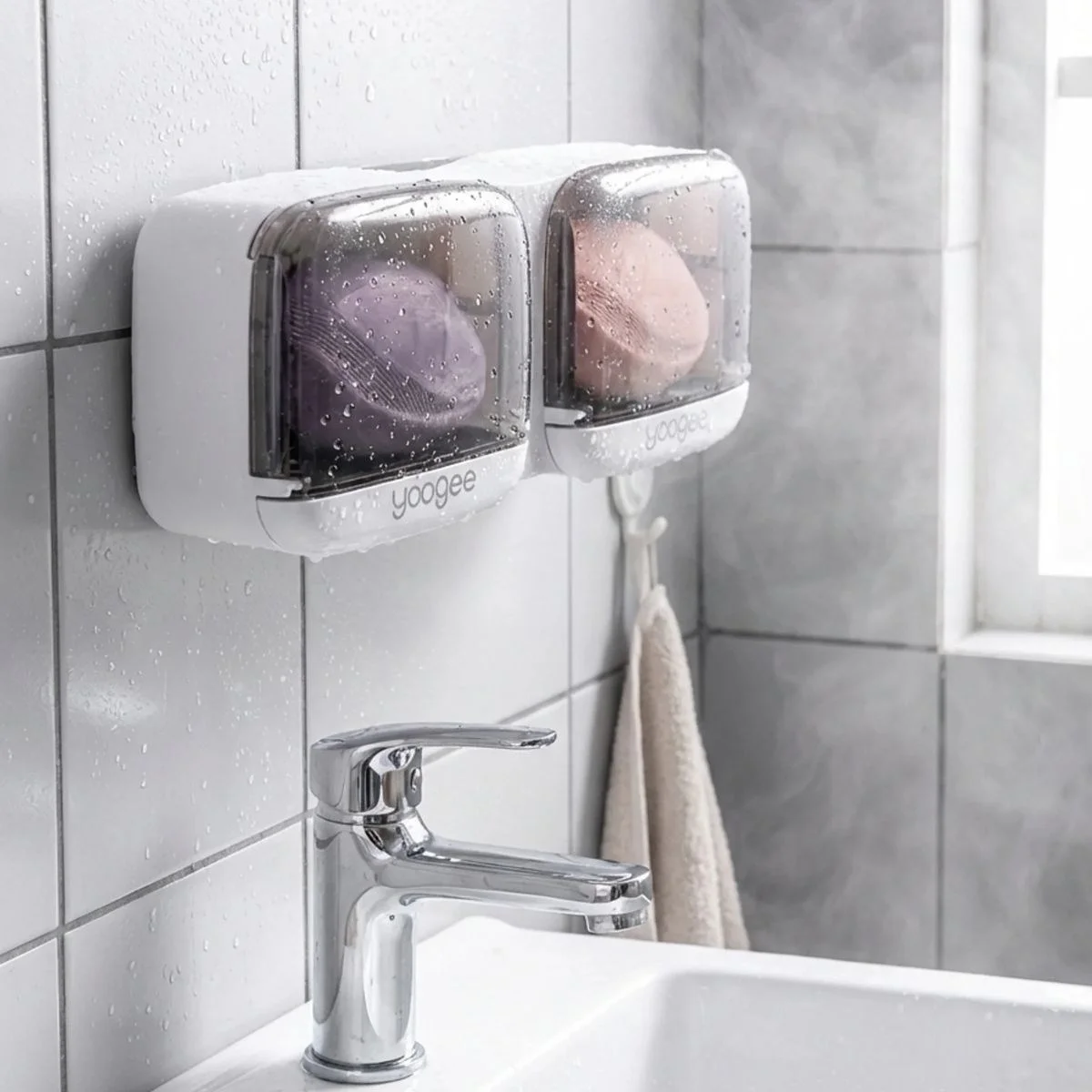 Duvara Monte İkili Kapaklı Plastik Katı Sabunluk Organizer – Banyo &amp;amp; Mutfak İçin Yapışkanlı Sabun Kutusu Ve Düzenleyici Bx40 Fiyatı, Yorumları ve Özellikleri