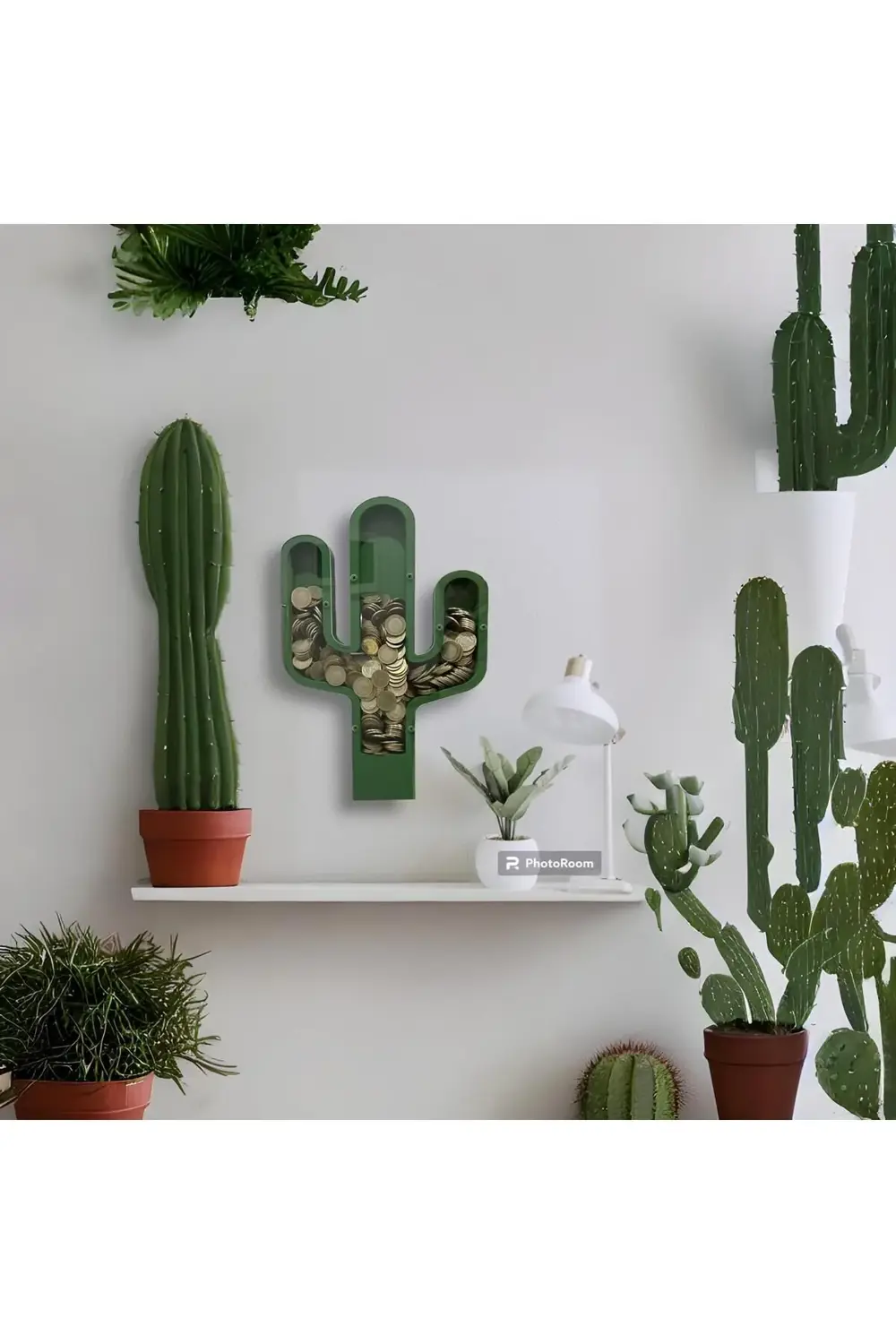 Duvara Monte Kaktüs Kumbara, Dekoratif Kumbara