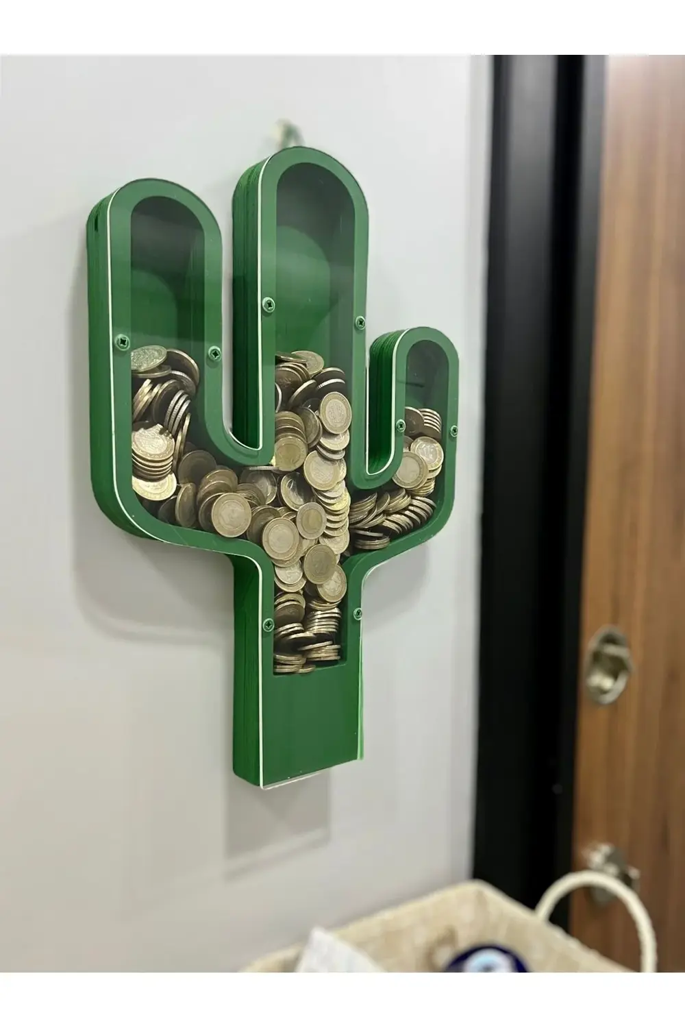 Duvara Monte Kaktüs Kumbara, Dekoratif Kumbara