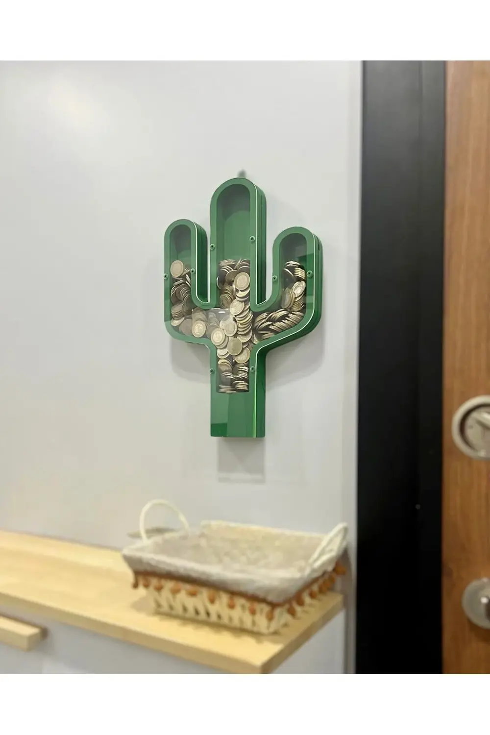 Duvara Monte Kaktüs Kumbara, Dekoratif Kumbara