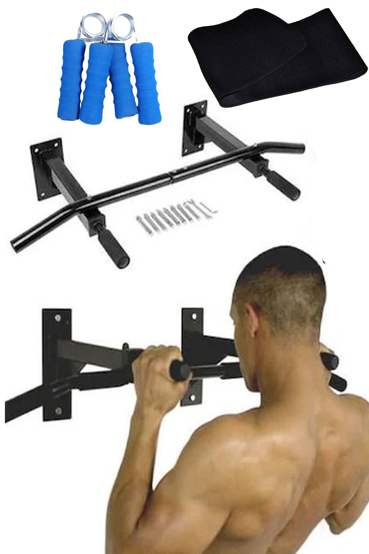 Jet Duvara Monte Kapı Barfiks Aleti Kapı Barı Barfix Barfiks Çekme De