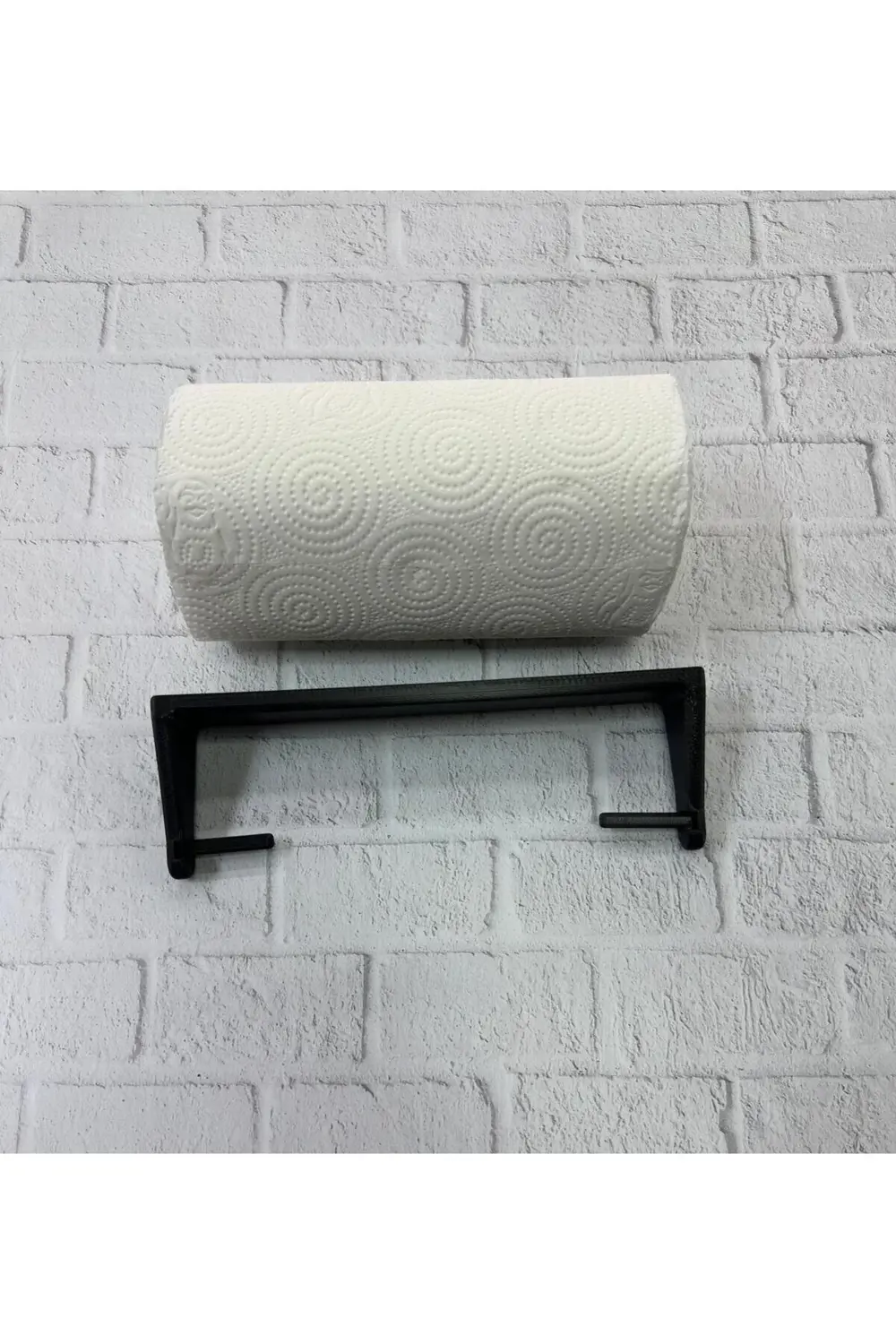 Duvara Monte Peçete Tutucu Mutfak Kullanışlı Kağıt Havlu Askısı