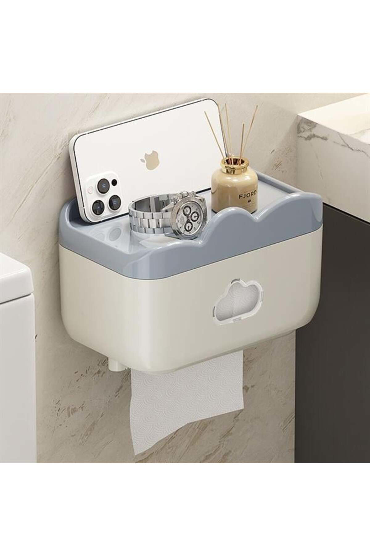 Duvara Monte Tuvalet Kağıdı Kutusu (5224)