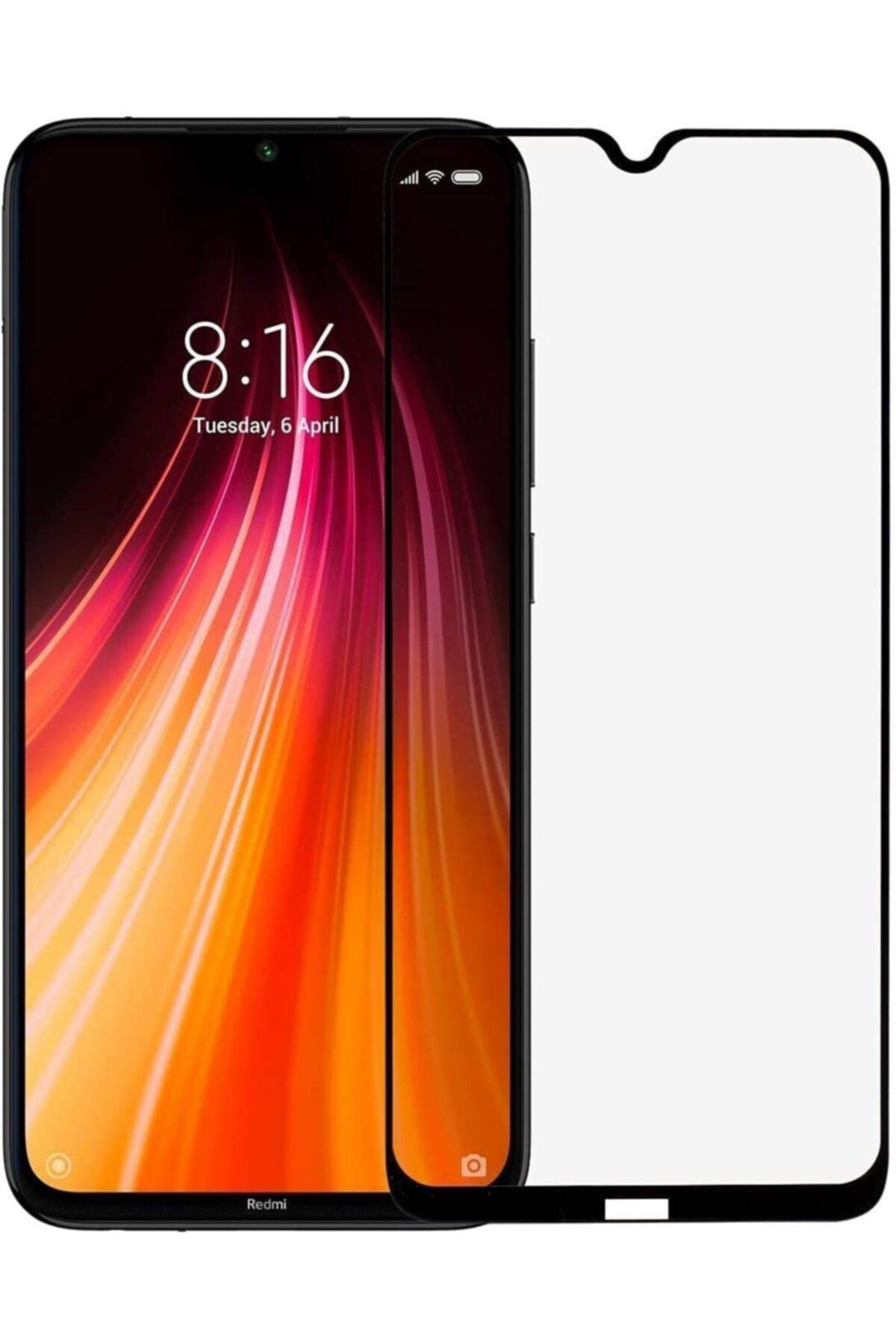 Düvenci Ticaret Xiaomi Redmi Note 8 Ekran Koruyucu Nano Tam Kapla