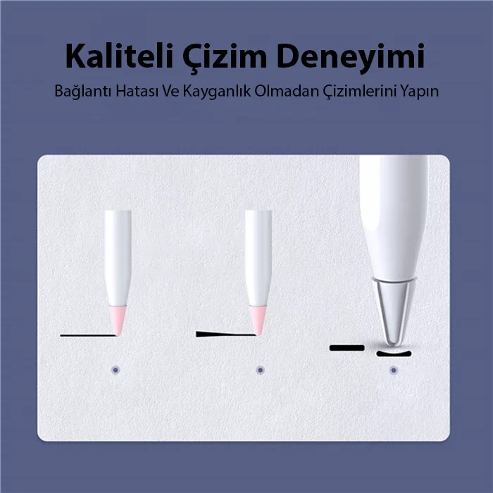 Dux Ducis Apple Pencil İçin Renkli Kalem Ucu 10x-1852 Dux Ducis Apple Pencil İçin Renkli Kalem Ucu 10x-1852