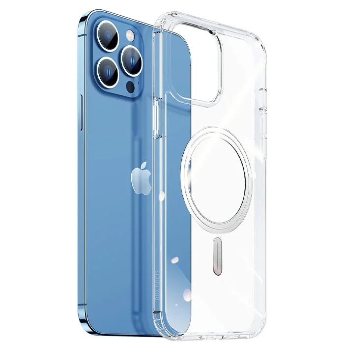 Dux Ducis Clin Mag Series iPhone 12 Pro Max 6.7 Magsafe Uyumlu Manyetik Silikon Kılıf-1852