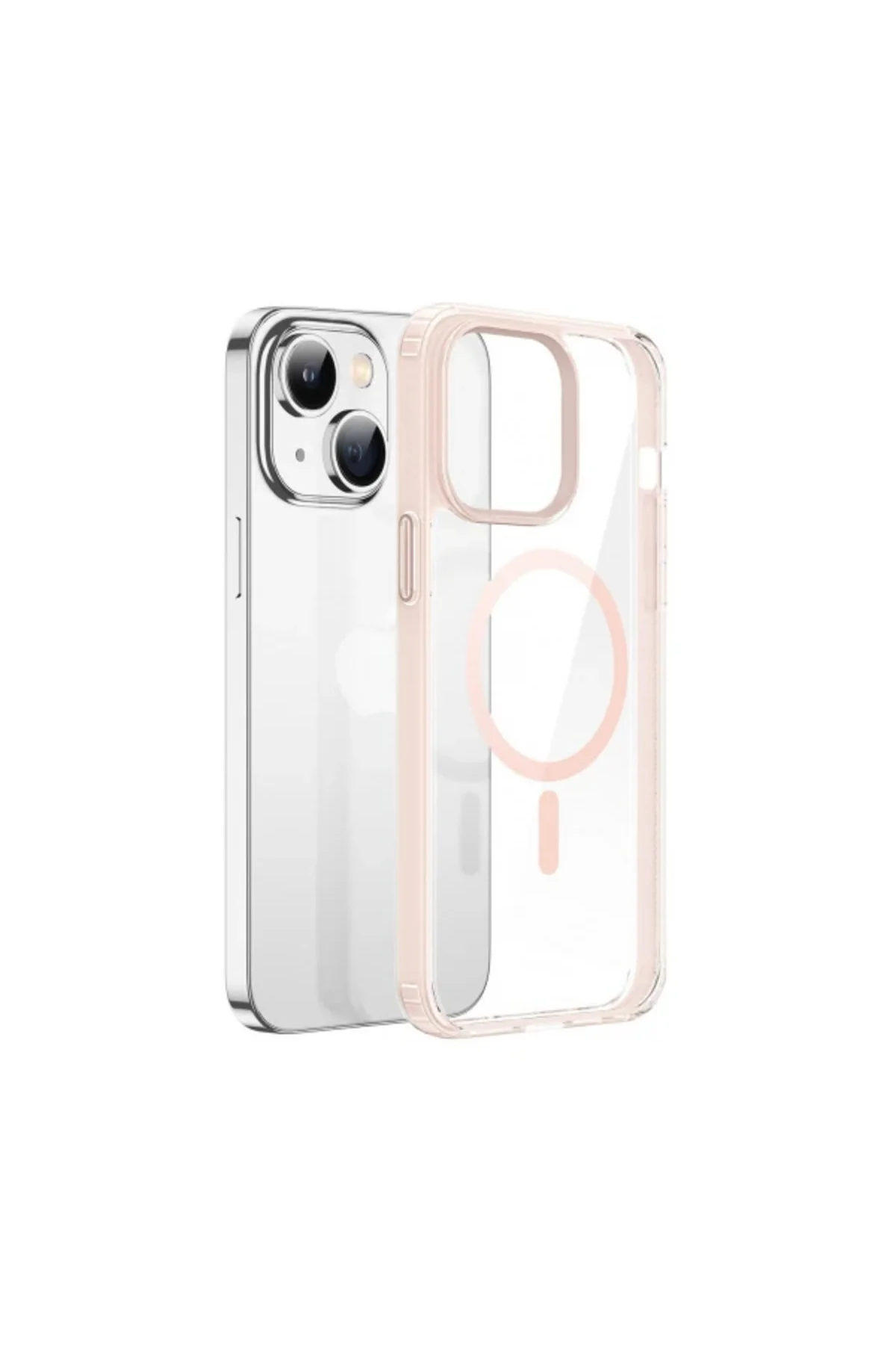 Dux Ducis Clin Mag Series iPhone 14 Plus 6.7 Magsafe Uyumlu Manyetik Silikon Kılıf-(5775)
