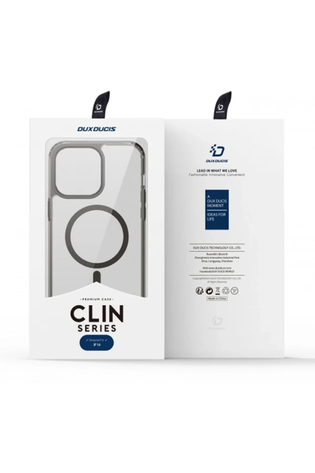 Dux Ducis Clin Mag Series iPhone 14 Plus 6.7 Magsafe Uyumlu Manyetik Silikon Kılıf-(5775)