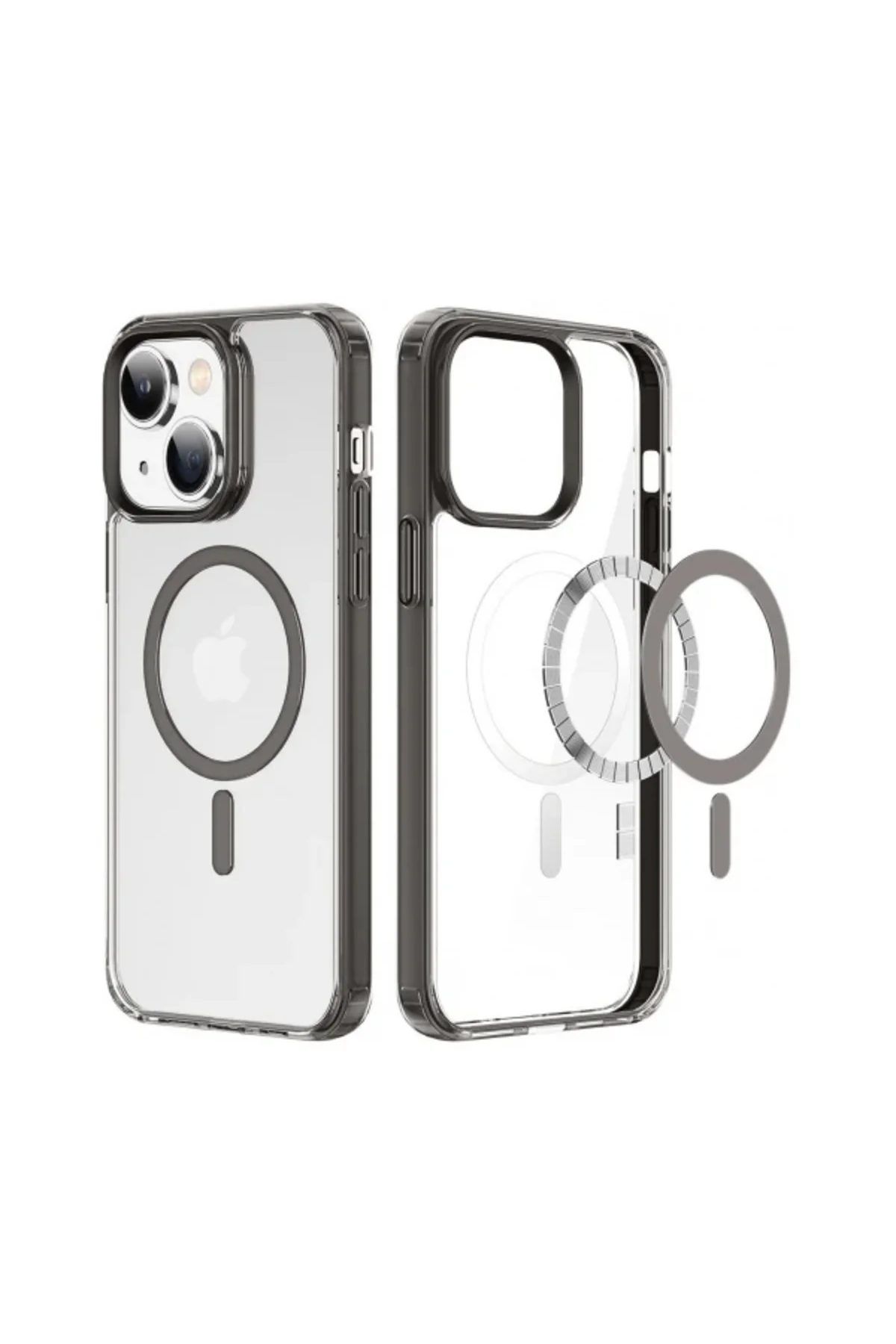 Dux Ducis Clin Mag Series iPhone 14 Plus 6.7 Magsafe Uyumlu Manyetik Silikon Kılıf-(5775)