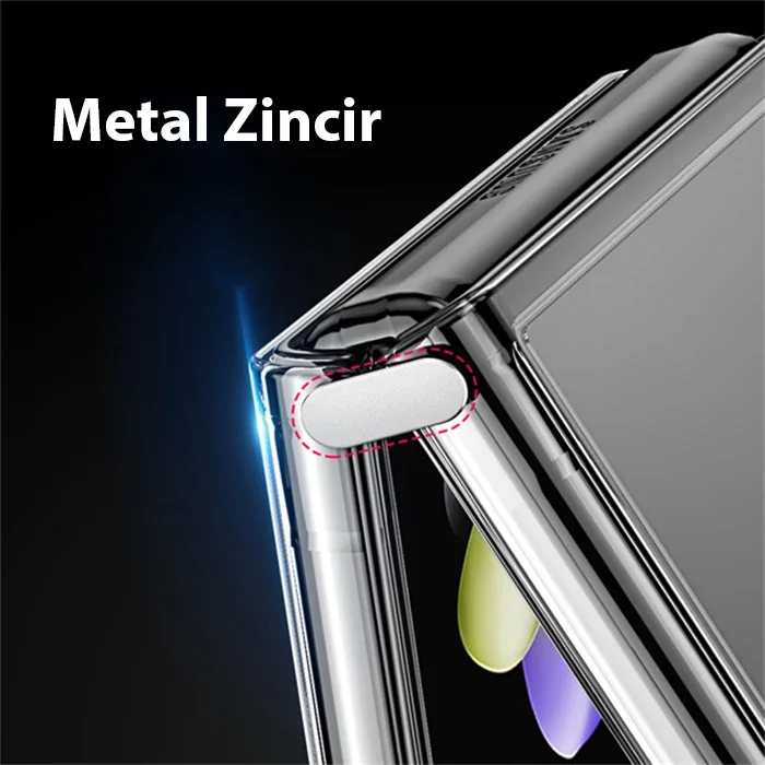 Dux Ducis Crystal Clin Series Samsung Galaxy Z Flip3 5G Shockproof Şeffaf Silikon Kılıf-1852