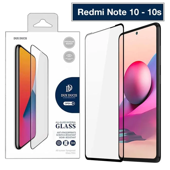 Dux Ducis Full Kaplama Redmi Note 10 Note 10S Cam Ekran Koruyucu-1852