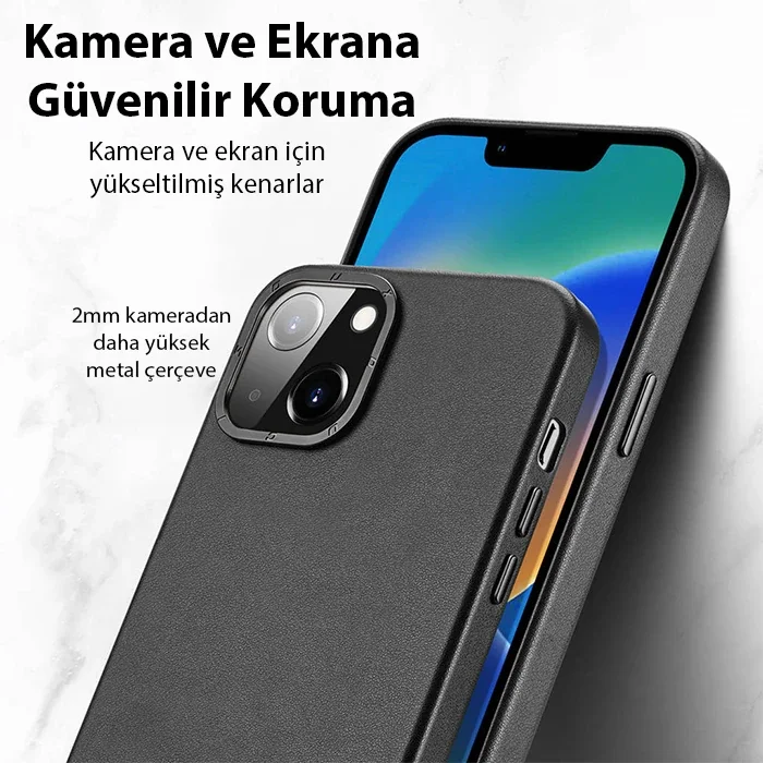 Dux Ducis Grit Series iPhone 14 6.1inç Premium MagSafe Uyumlu Kılıf-1852 Dux Ducis Grit Series iPhone 14 6.1inç Premium MagSafe Uyumlu Kılıf-1852